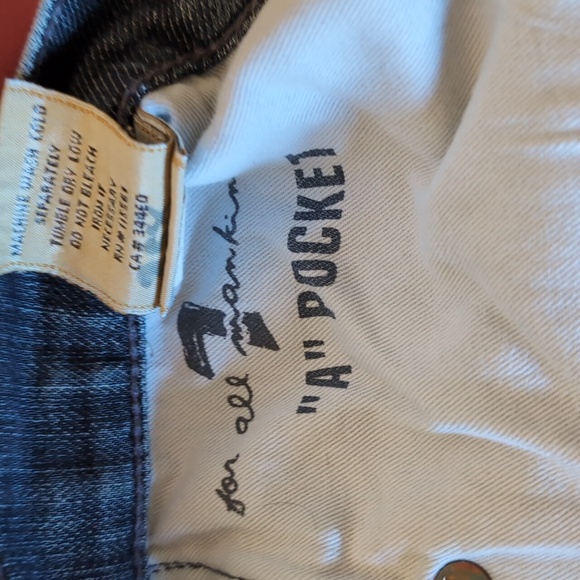 7 For All Mankind A Pocket Jeans. - Picture 7 of 8